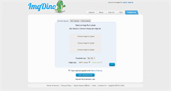 Desktop Screenshot of imgdino.com